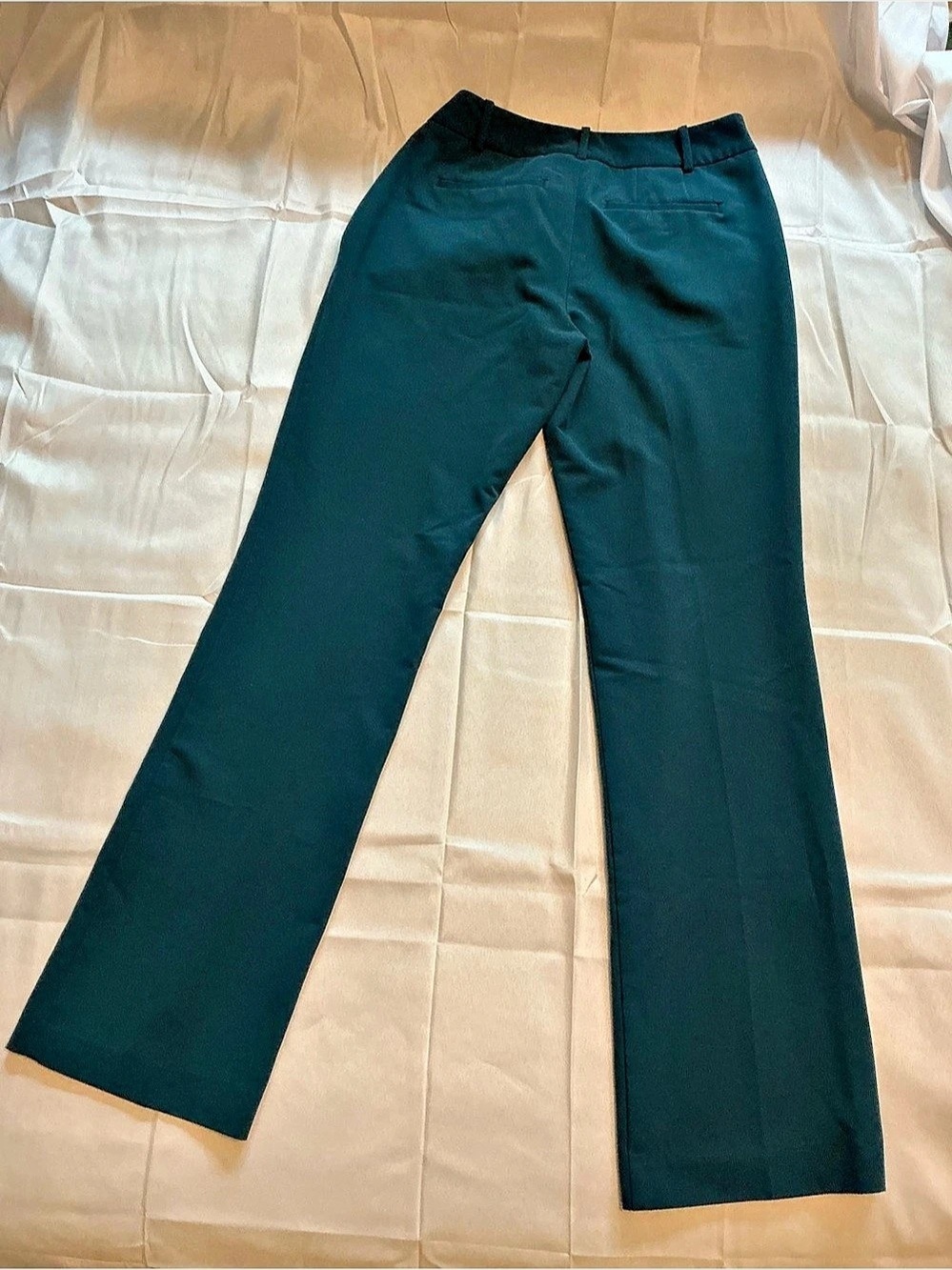 Worthington Perfect Trouser Flare Pants Green Size 10